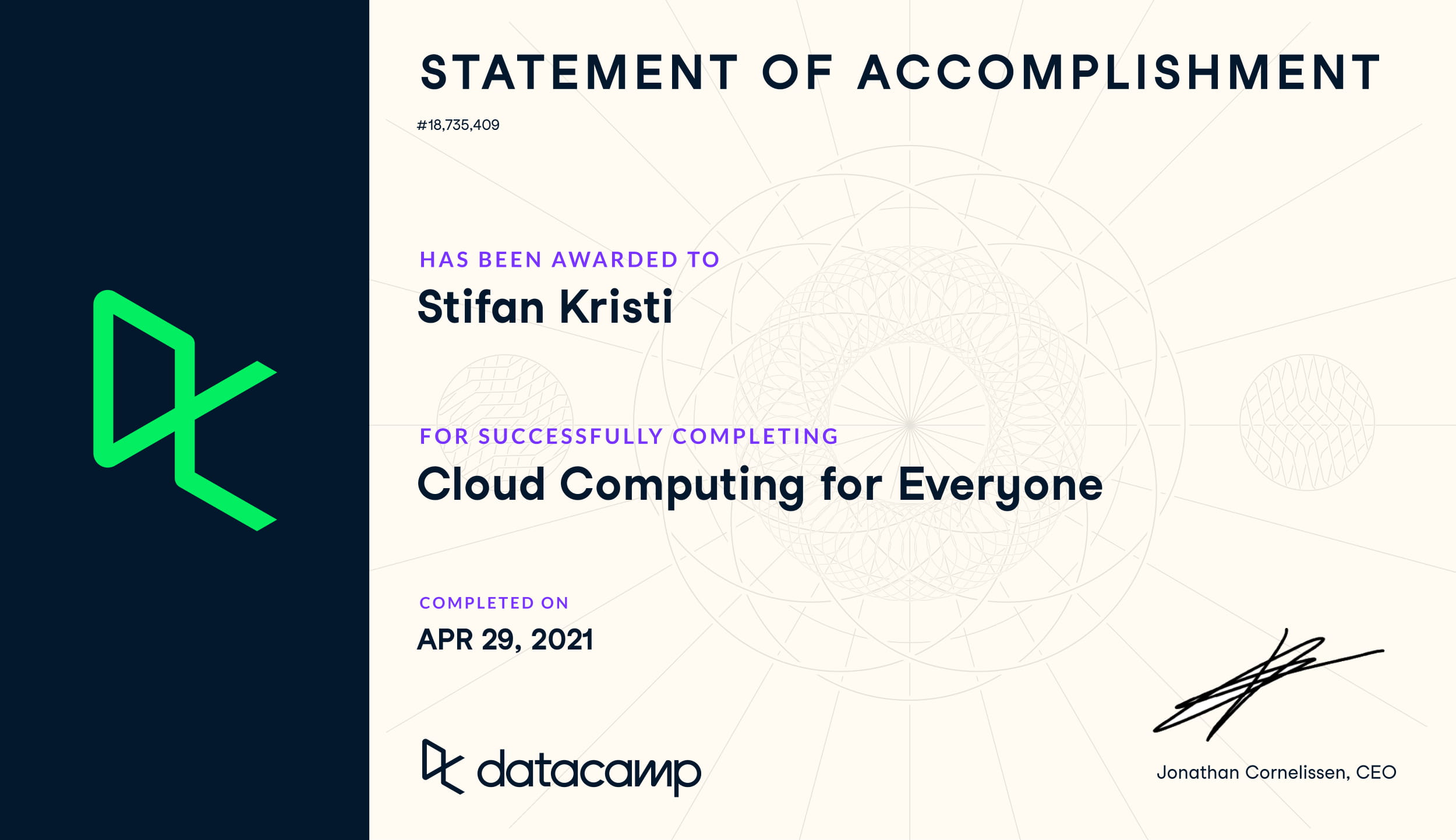 DataCamp - Cloud Computing for Everyone