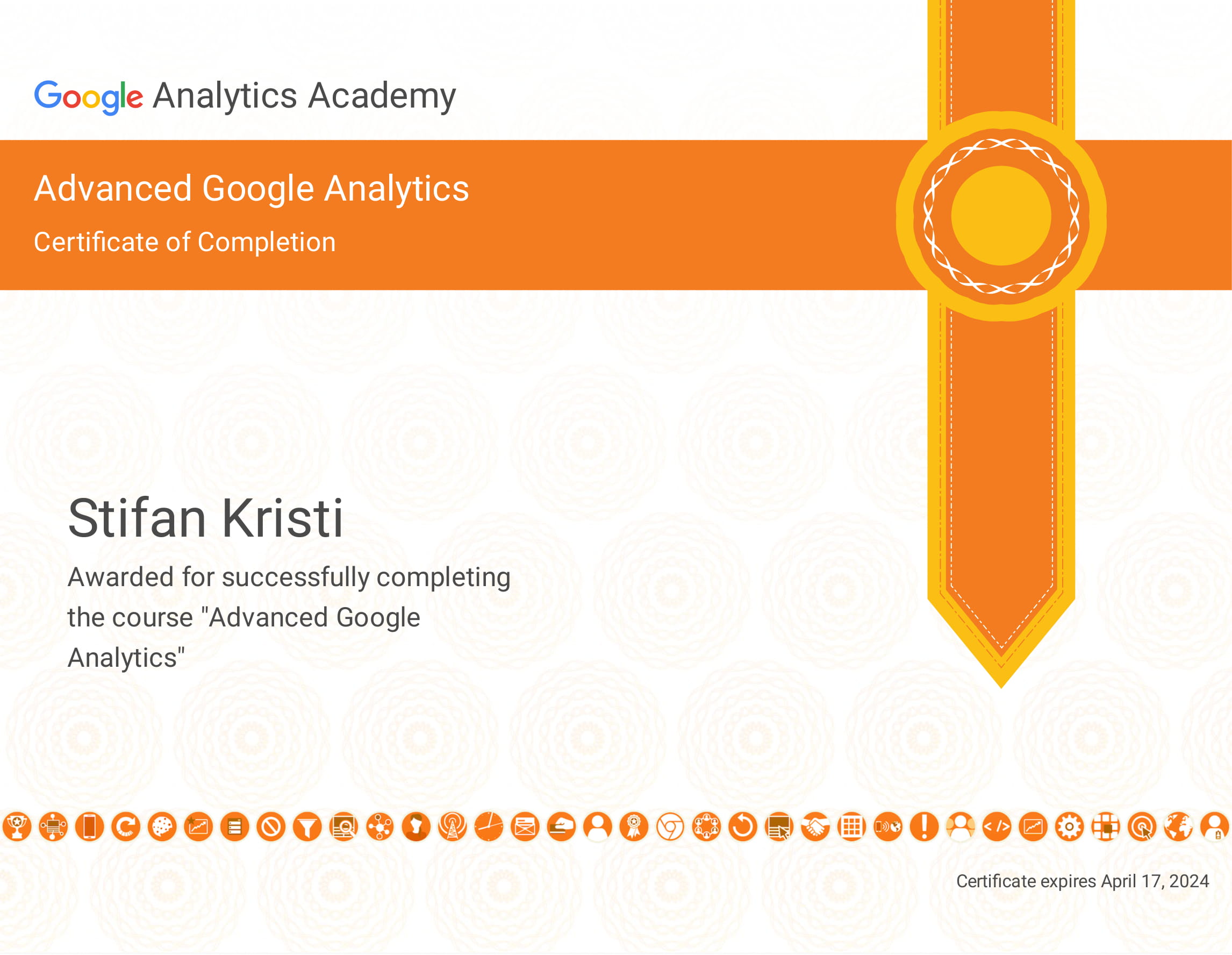 Google - Advanced Google Analytics