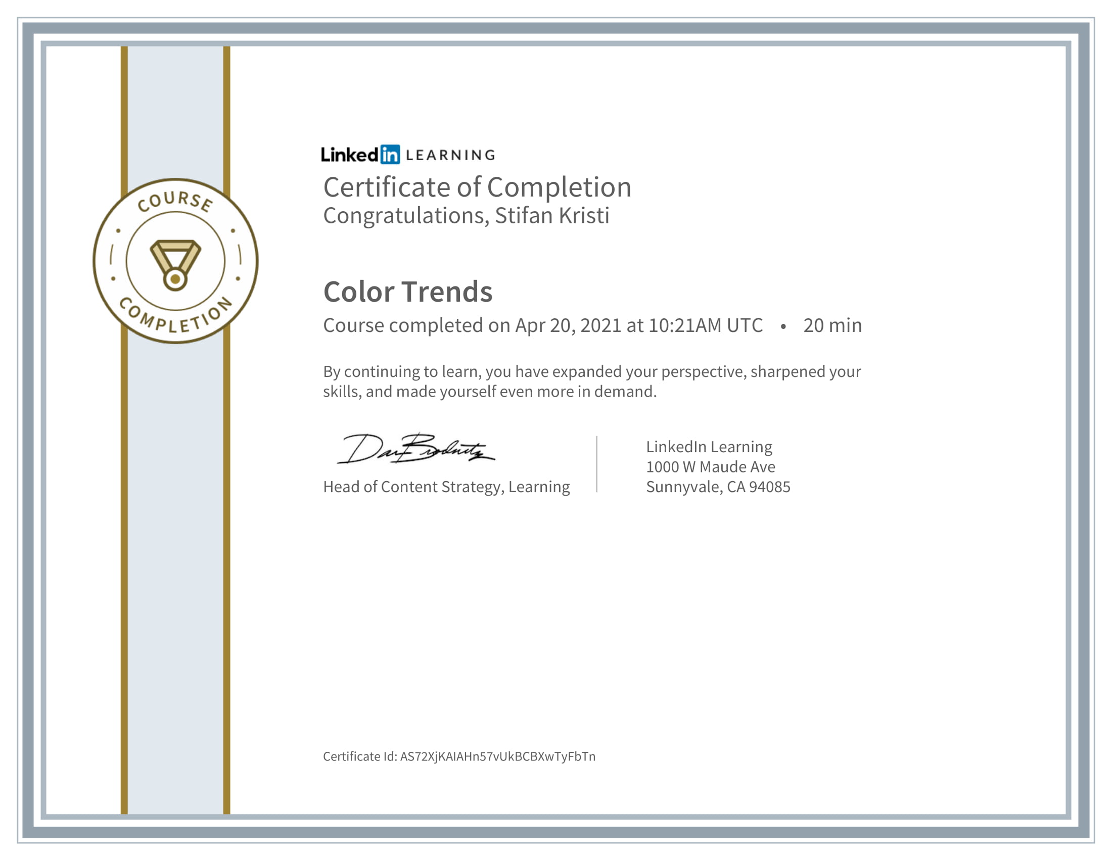 LinkedIn - Color Trends