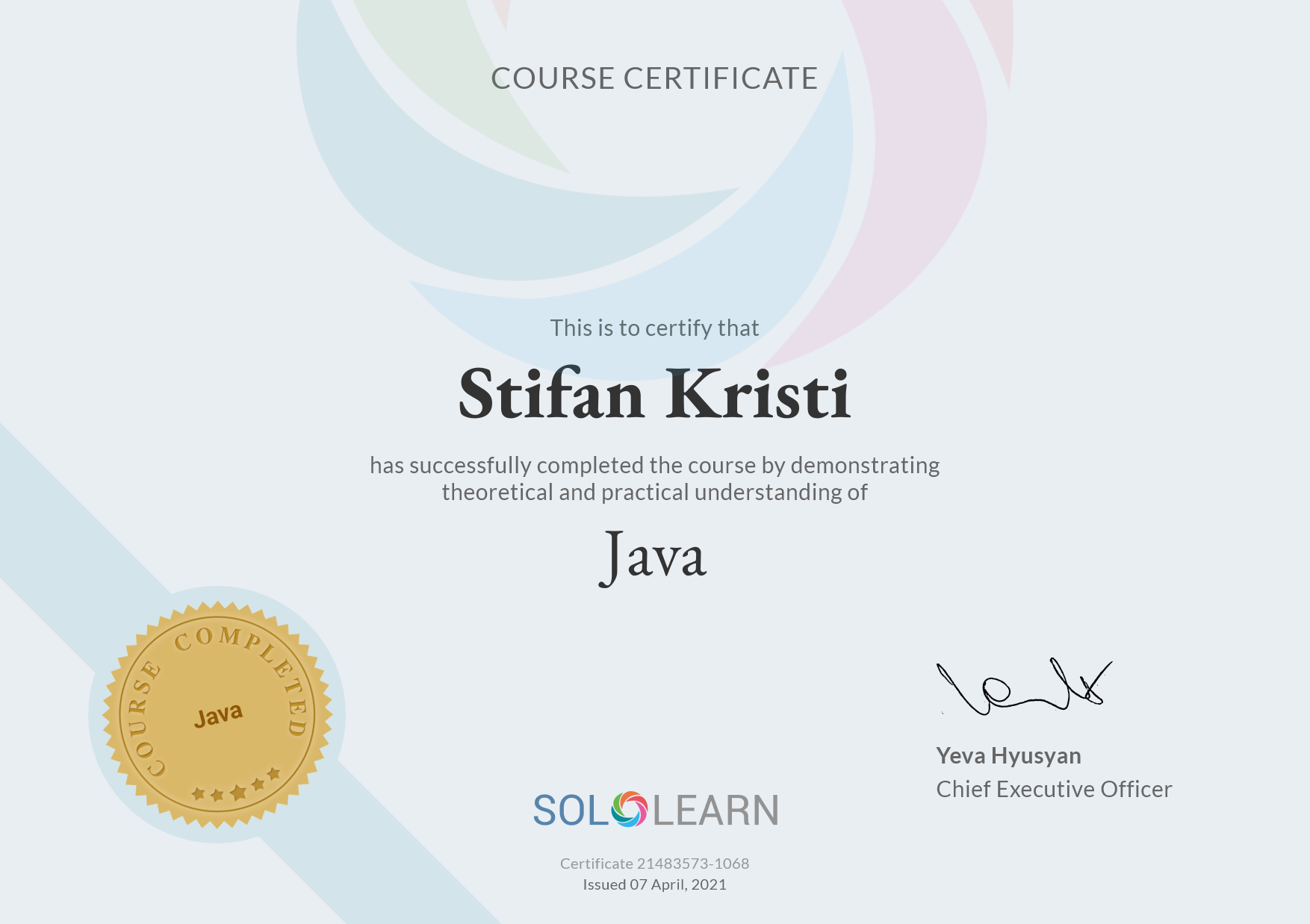 SoloLearn - Java