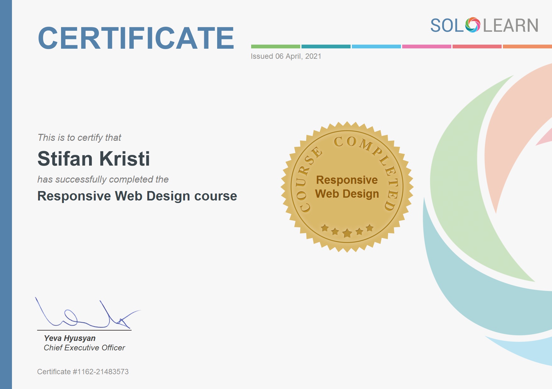 SoloLearn - Responsive Web Design